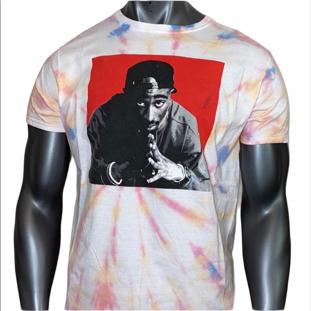 Poetic justice tupac shirt large tie dye